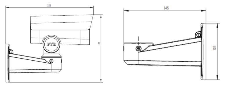 ZN-SCB2081V45-ES 8MP 20X ИК-сетевая PTZ-камера