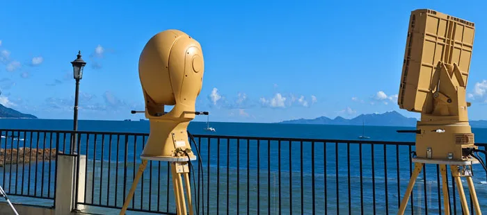 Применение камеры видеонаблюдения для морского наблюдения